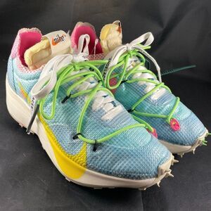 Nike Vapor Street Off White Polarized Blue Tour Yellow Womens 9 US 40.5 EUR